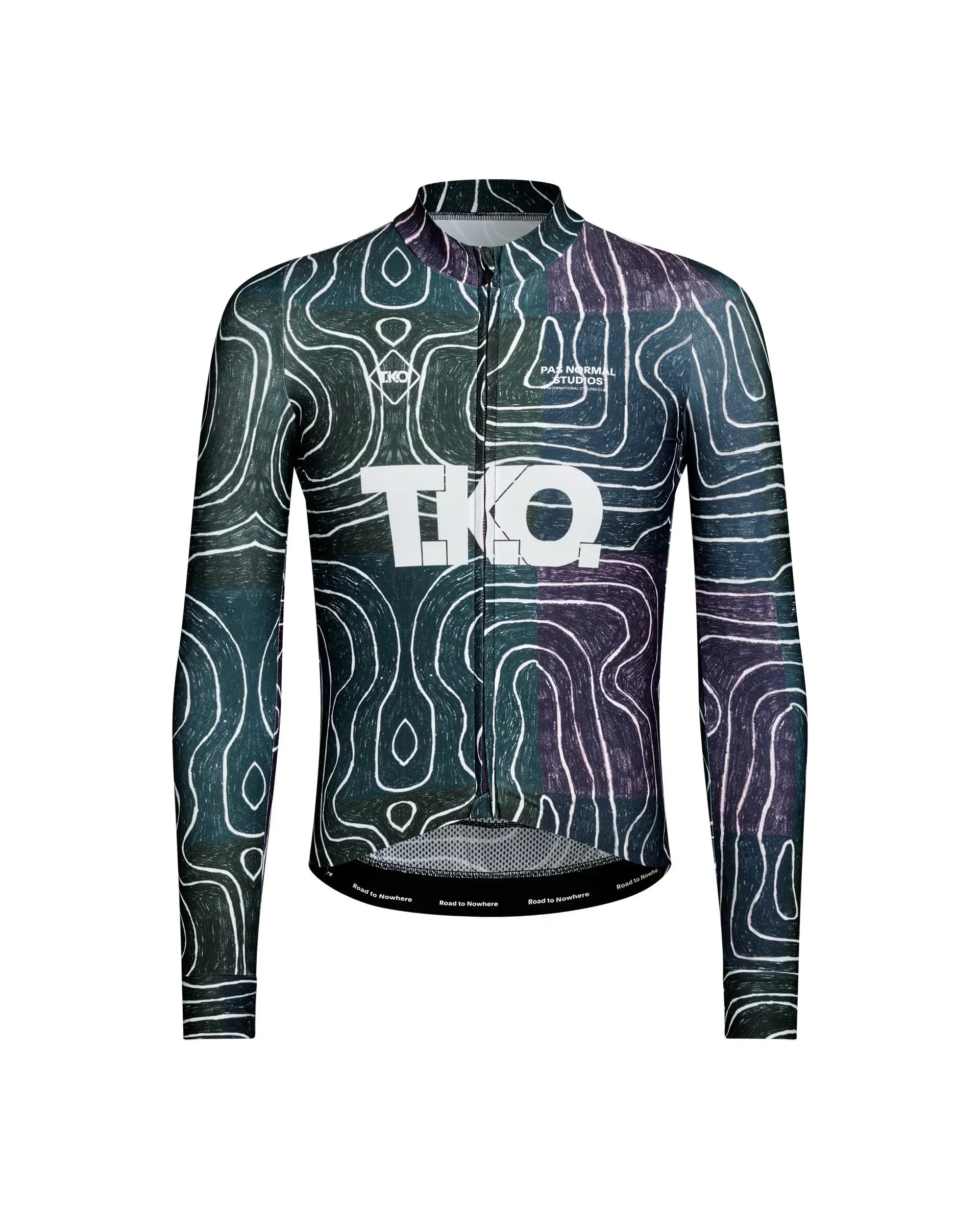 PAS NORMAL STUDIOS Mechanism Long Sleeve Jersey Dark Grey Men